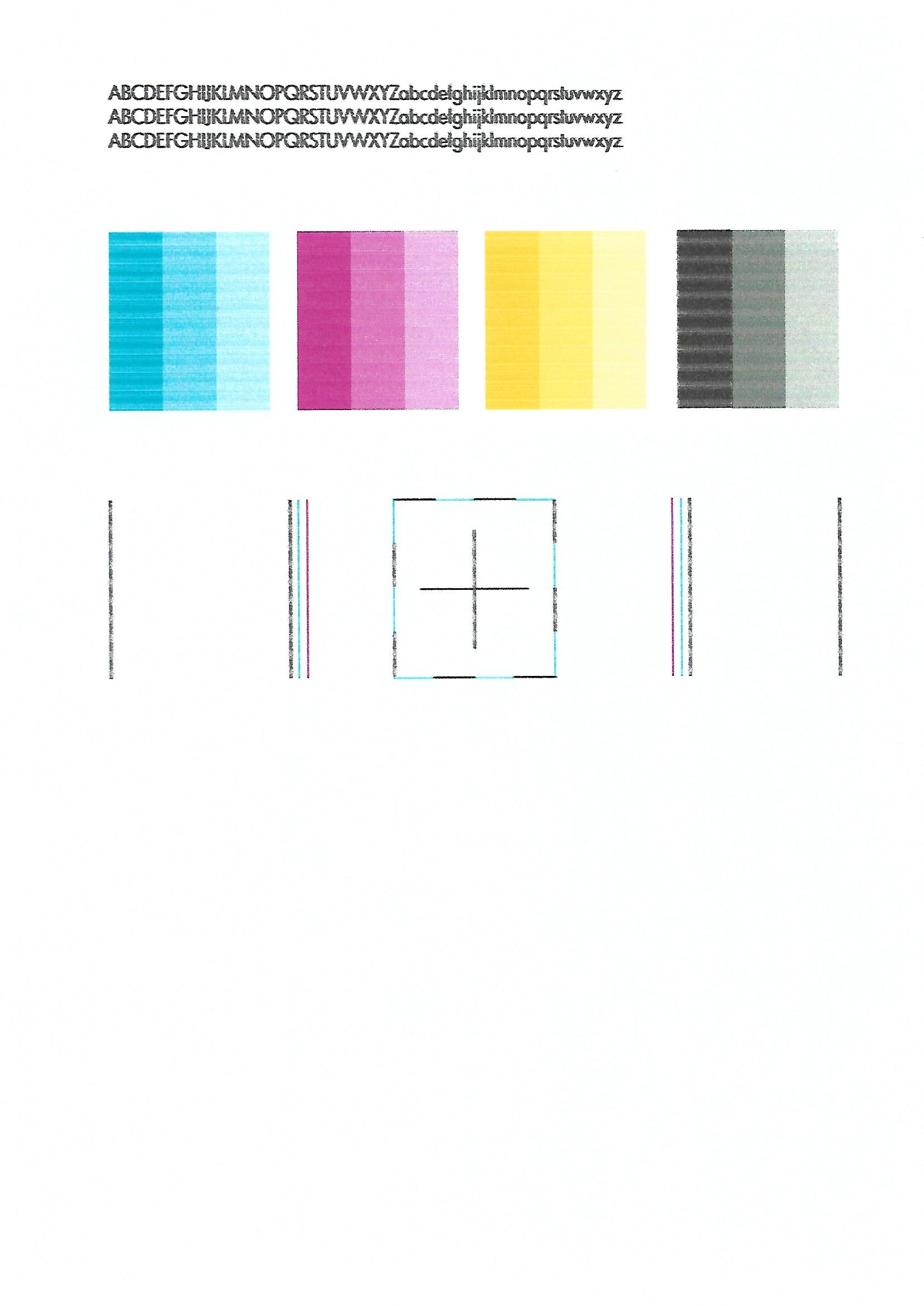 ENVY 4520 printing (missing) stripes/bands HP Support Community 6875404