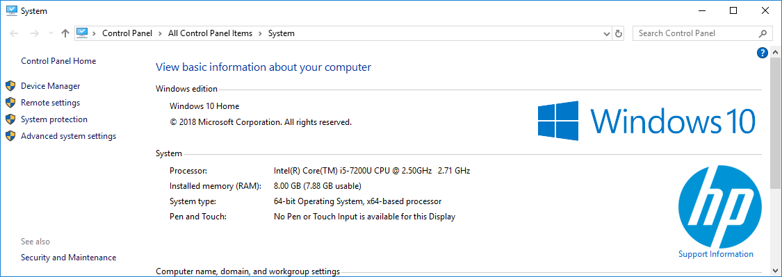 Touchscreen not working at all, not listed in device manager... - HP ...