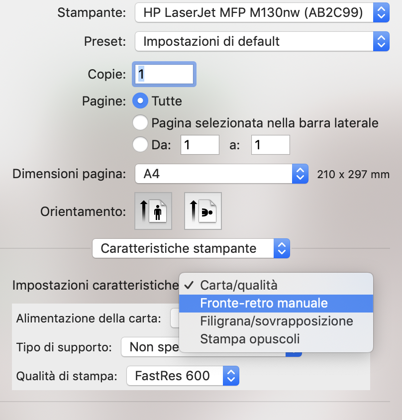 Solved Manual Front And Back Printing With Macos Mojave Hp