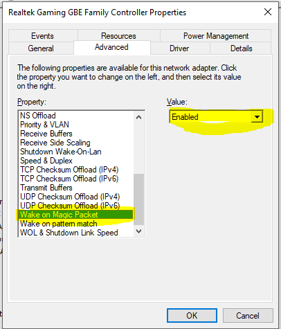 WAKE UP ON LAN - HP Support Community - 6887920