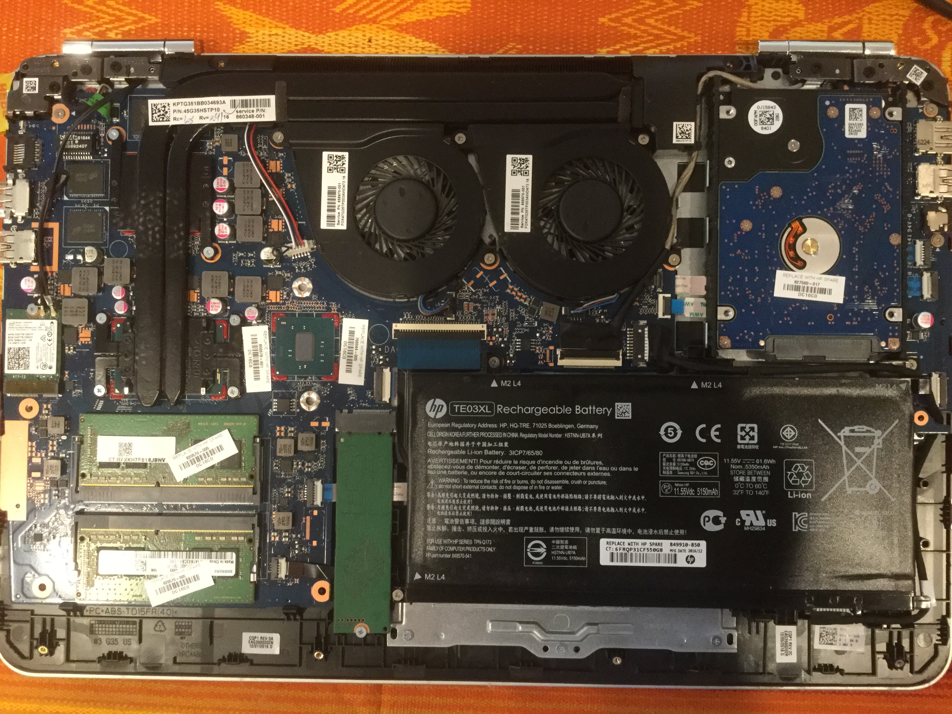 Solved: HP dv6t-6c00 CTO Upgrade ssd - HP Support Community - 6756516