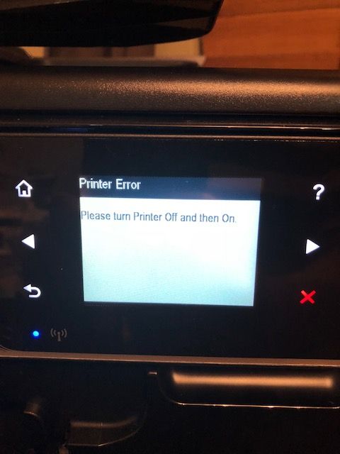 HP Officejet 6600 stuck with error b83a004c after turning on... - HP  Support Community - 6889839