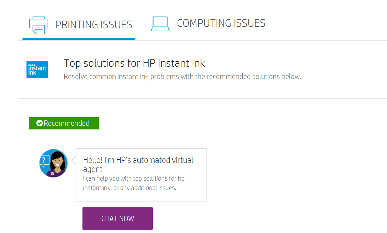 Solved: instant ink - HP Support Community - 6405384