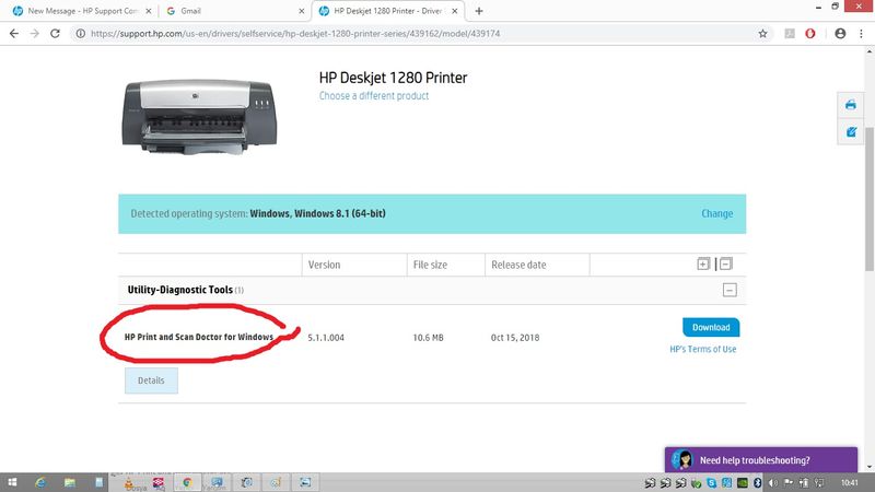 Looking for HP Deskjet 1280 driver - HP Support Community - 6905257