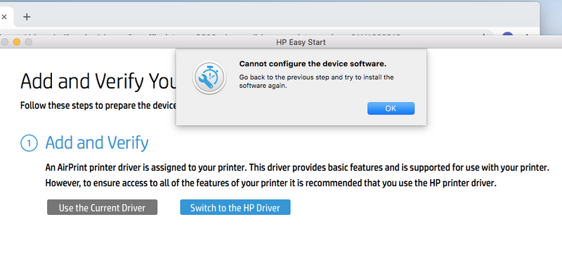 New mac - the updated driver loads, but I can't select it on... - HP  Support Community - 6910330