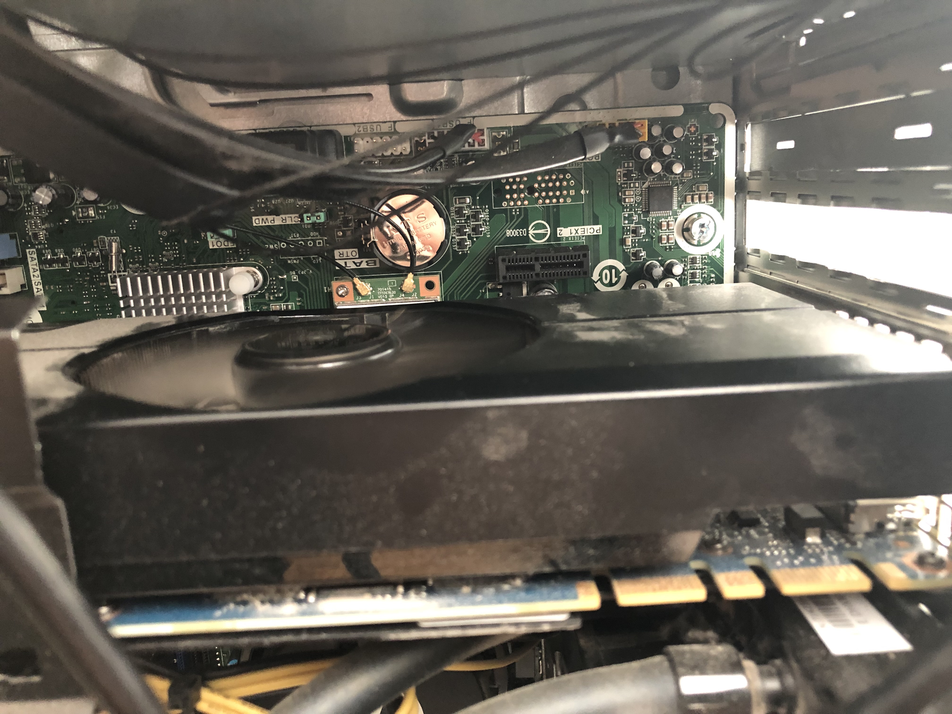 Solved: Does anyone know where this wire goes? - HP Support Community ...