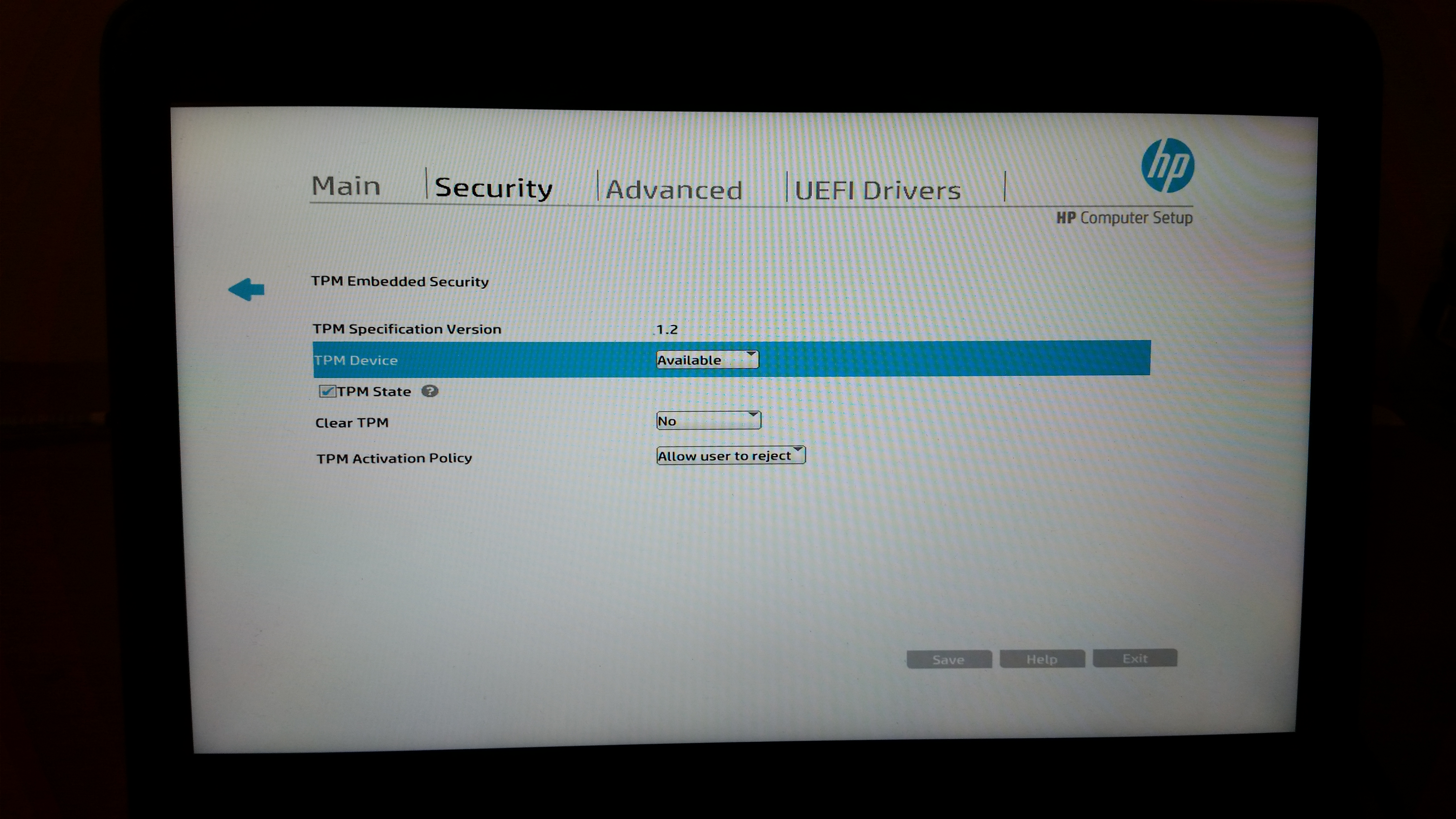 Can't use bitlocker Hardware Encryption with 970 EVO NVMe du... HP