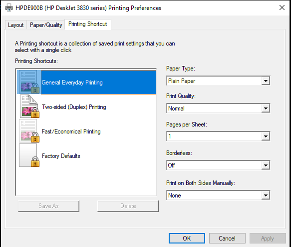 Not able to find color option after installing HP Driver for... - HP ...