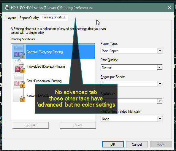 How To Get Hp Envy 4520 To Print In Color
