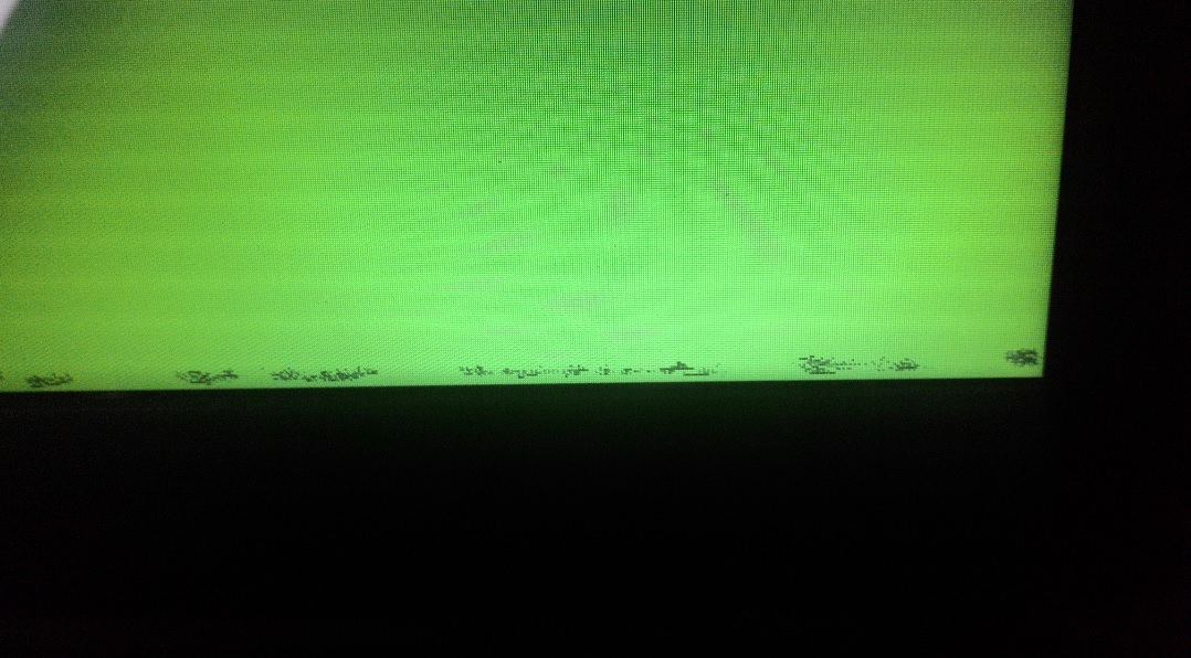 Solved Black line first and now black spots on screen HP Support