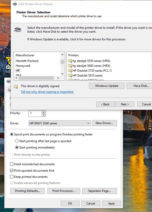 The printer has suddenly stopped printing in colour followin... HP