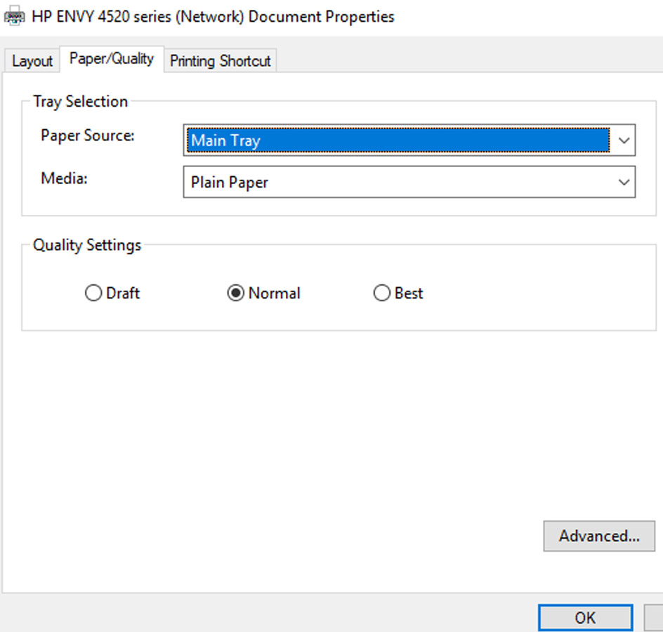 Solved: HP ENVY 4520 No Option for Color Prints - HP Support Community ...