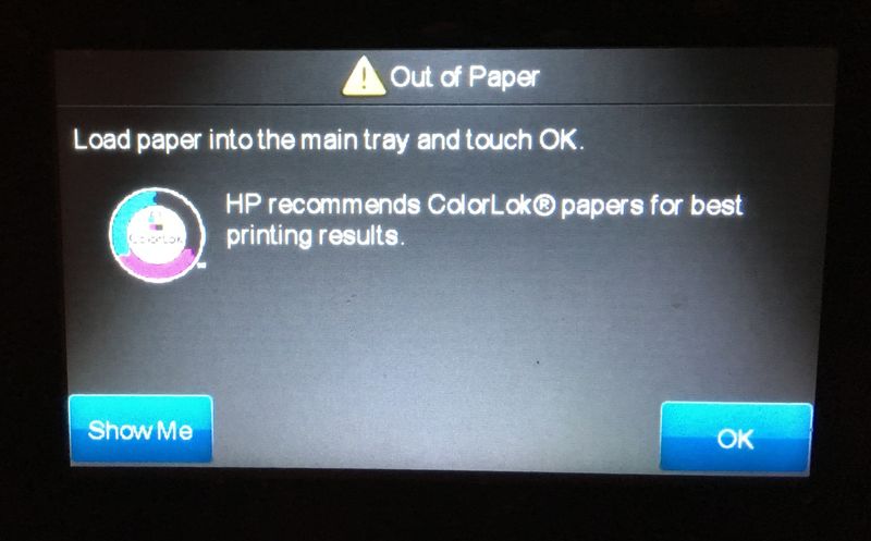 hp photosmart 7520 not printing