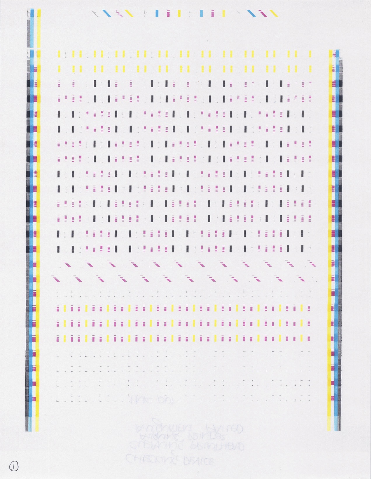 Print Quality Diagnostics Page is a mess! - HP Support Community - 6952835