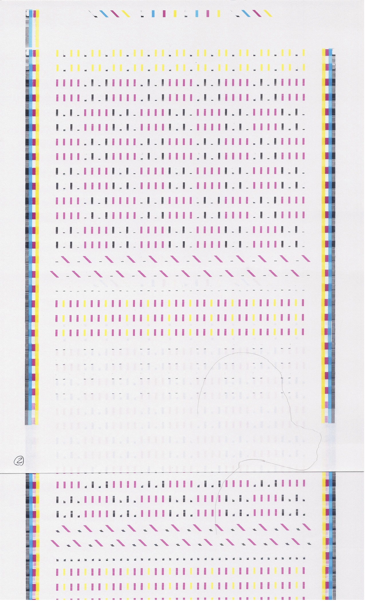 Print Quality Diagnostics Page is a mess! - HP Support Community - 6952835