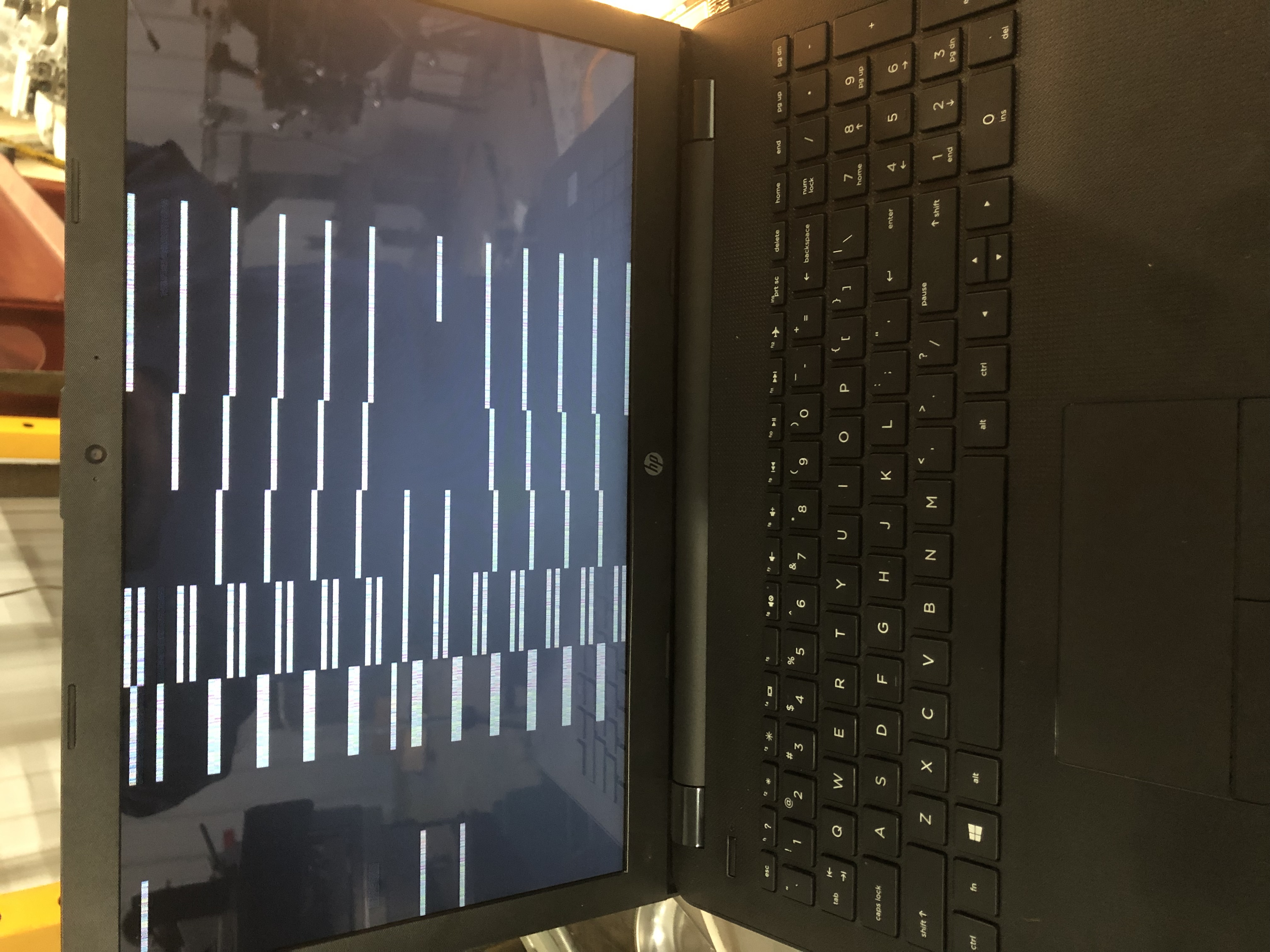 Getting the screen - HP Support Community - 6958427