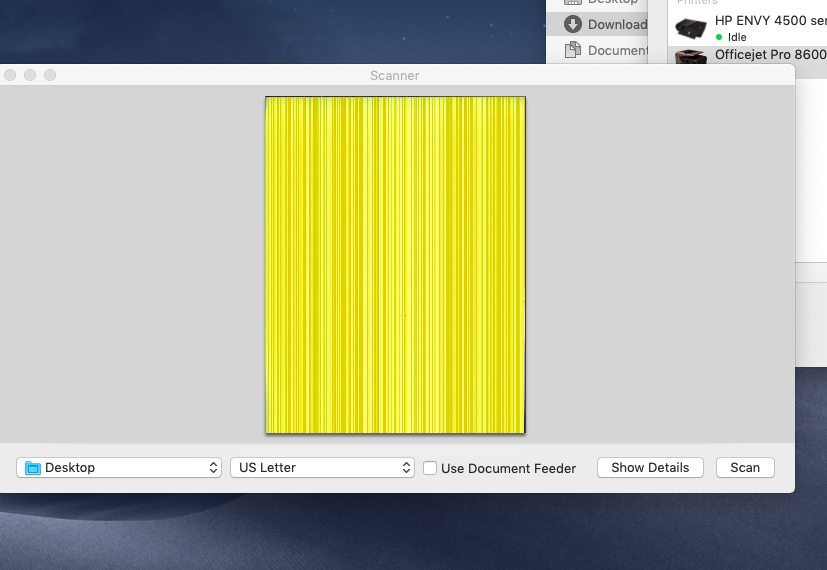 Fix yellow background when scanning or copying in color HP Support