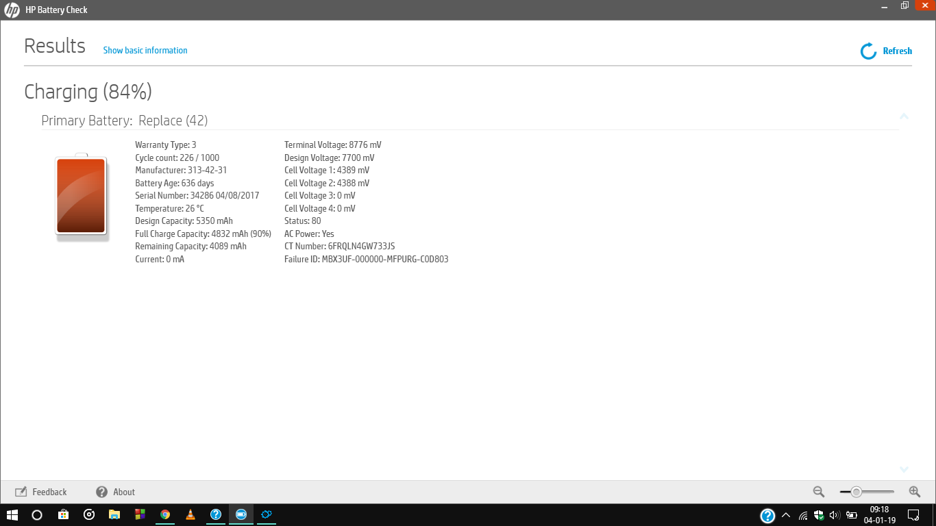 what is meant by 3 in battery warranty HP Support Community 6960349