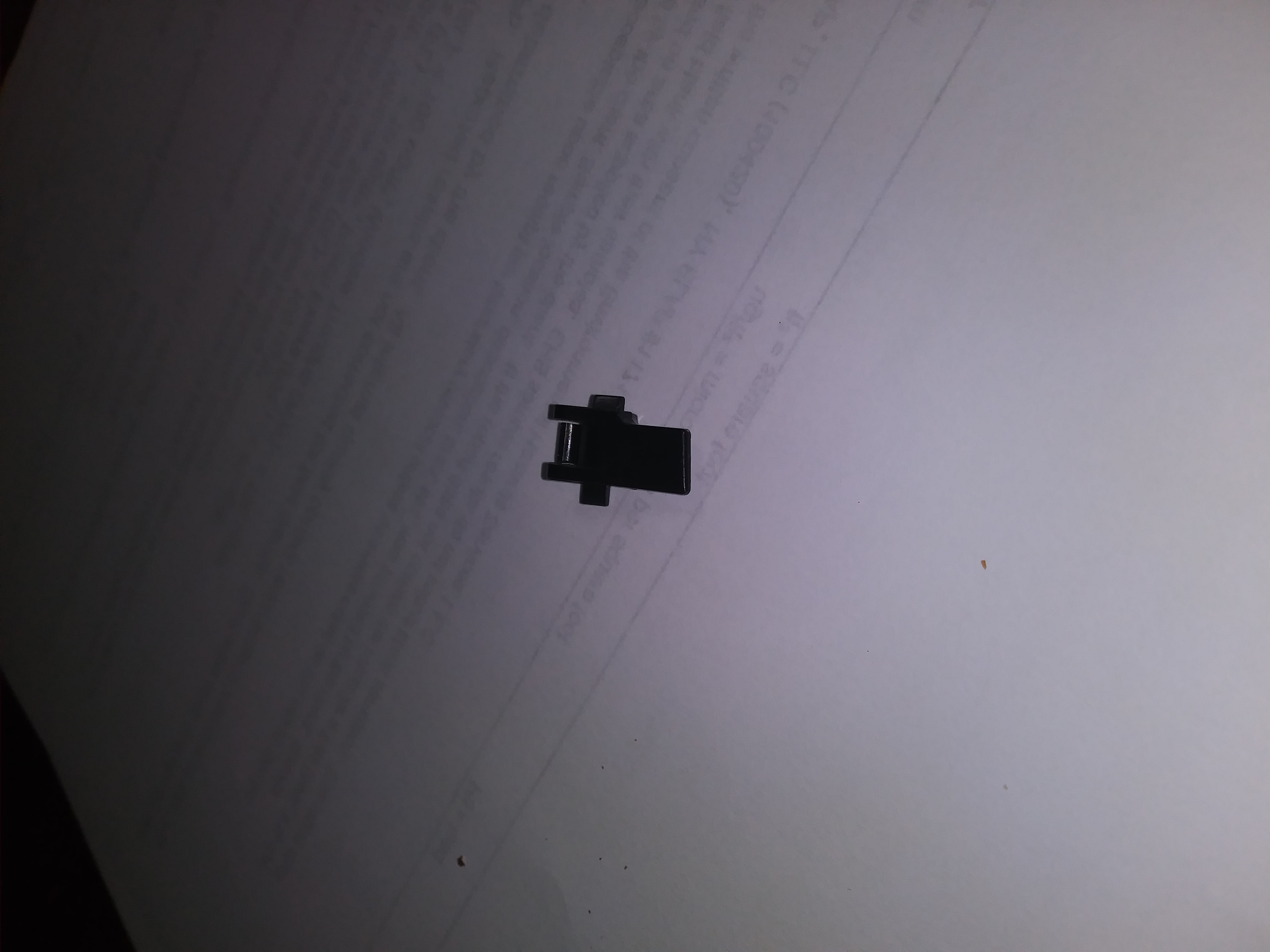 small plastic guide clip - HP Support Community - 6966554