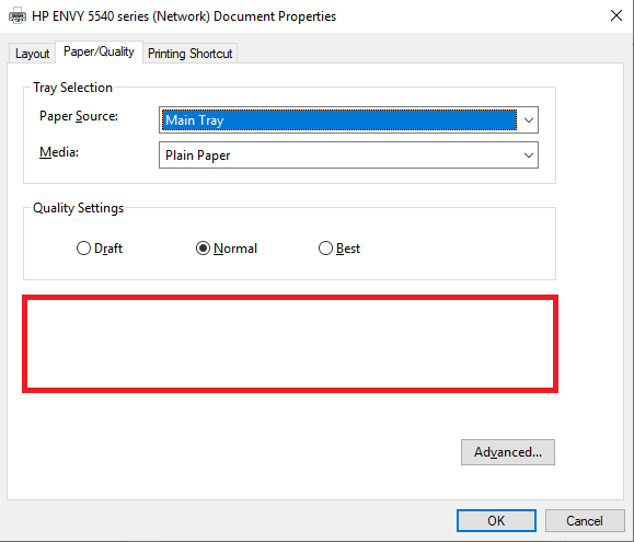 HP ENVY5540 Prints only in black & White - HP Support Community - 6966404