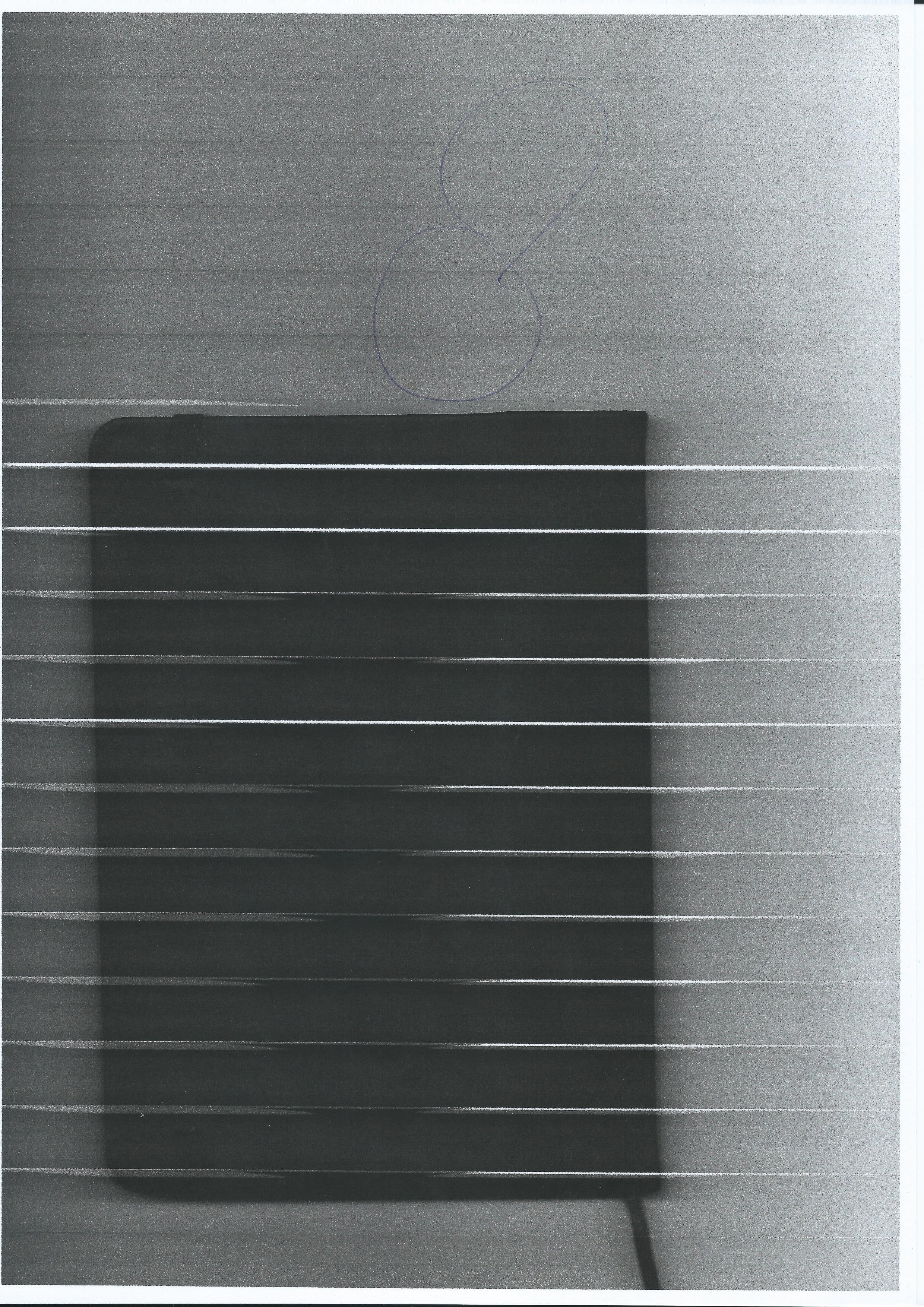 Deskjet printer shows white stripes only when printing in bl... HP