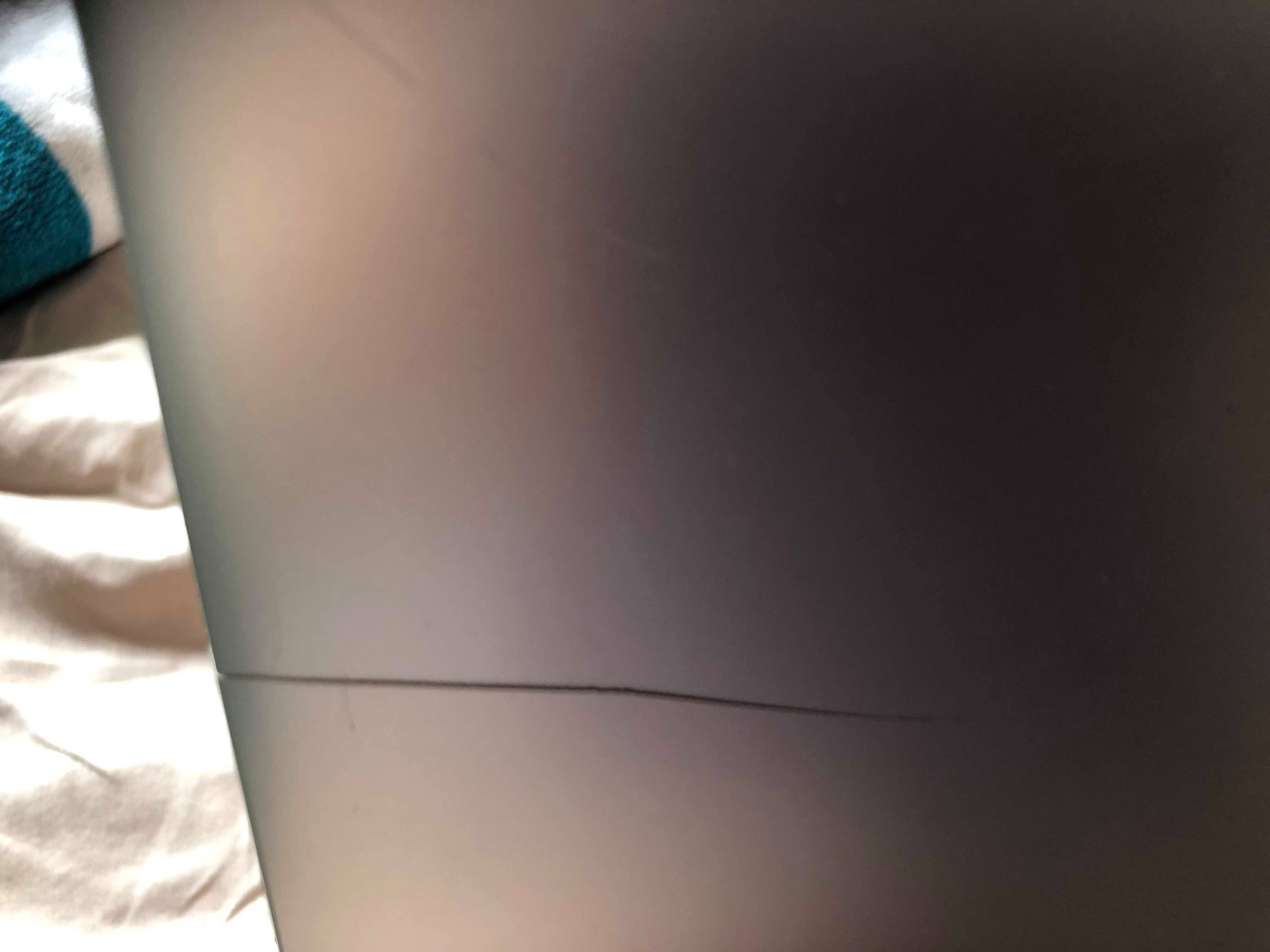 cracked laptop case in three different places - HP Support Community ...