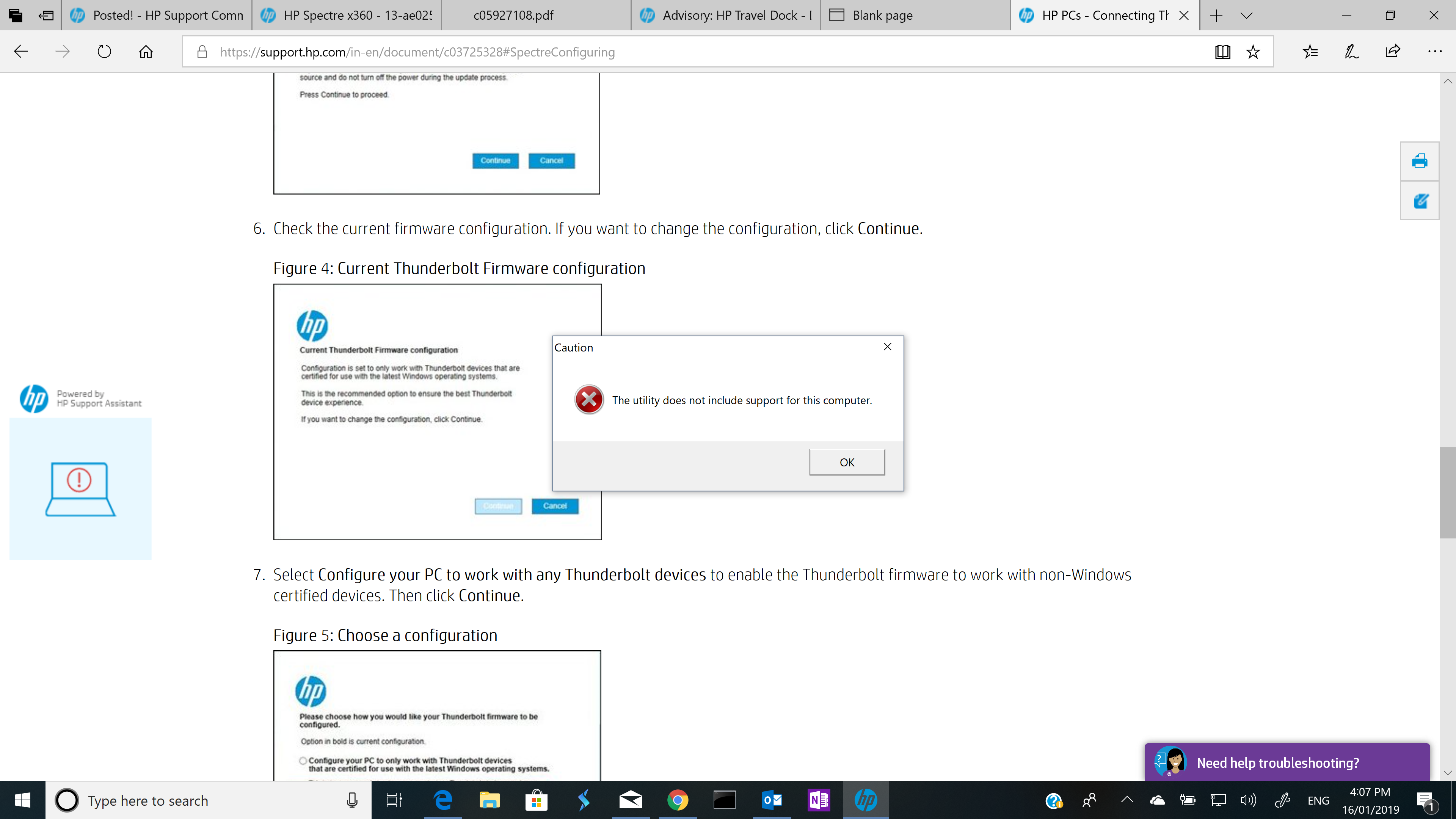 External monitor not detected by HP Spectre X360 HP Support Community