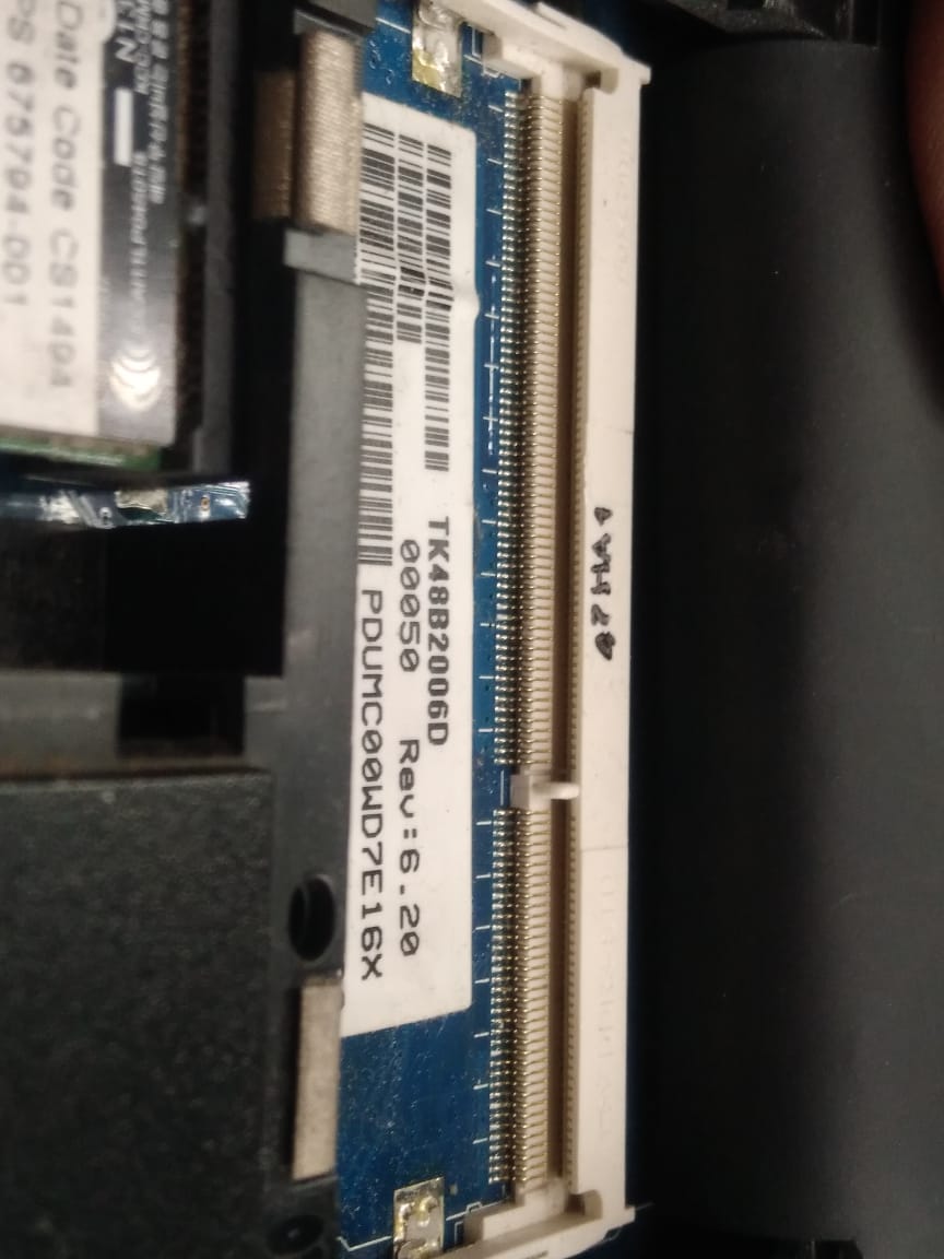 How can 2 RAM sticks can be inserted if only 1 RAM slot is p... - HP  Support Community - 6977137