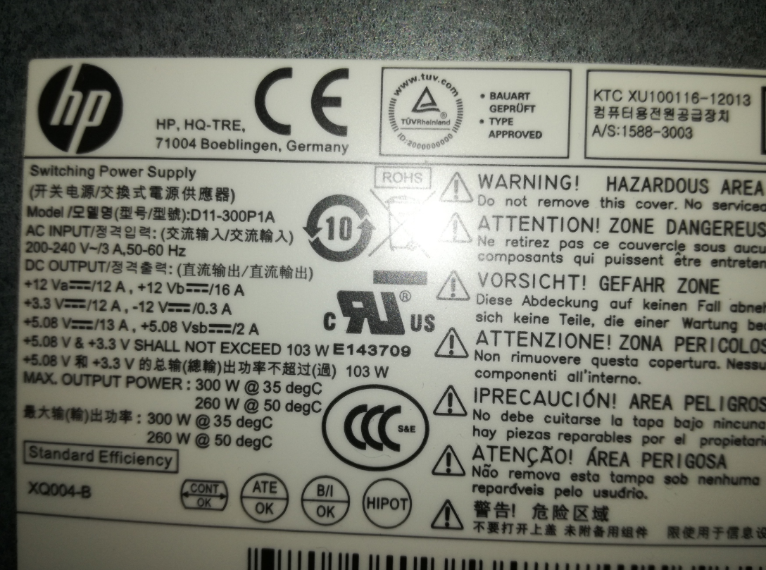 HP Elite 7500 Series MT i7-3770 16 GB 10P Klasa A Dysk Twardy Domyślny Gwarancja Podstawowa (1 rok