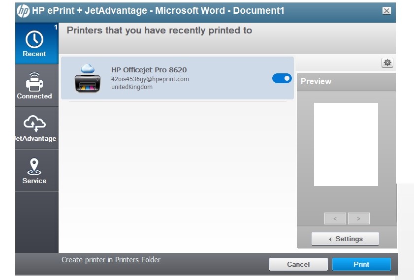 eprint jetadvantage