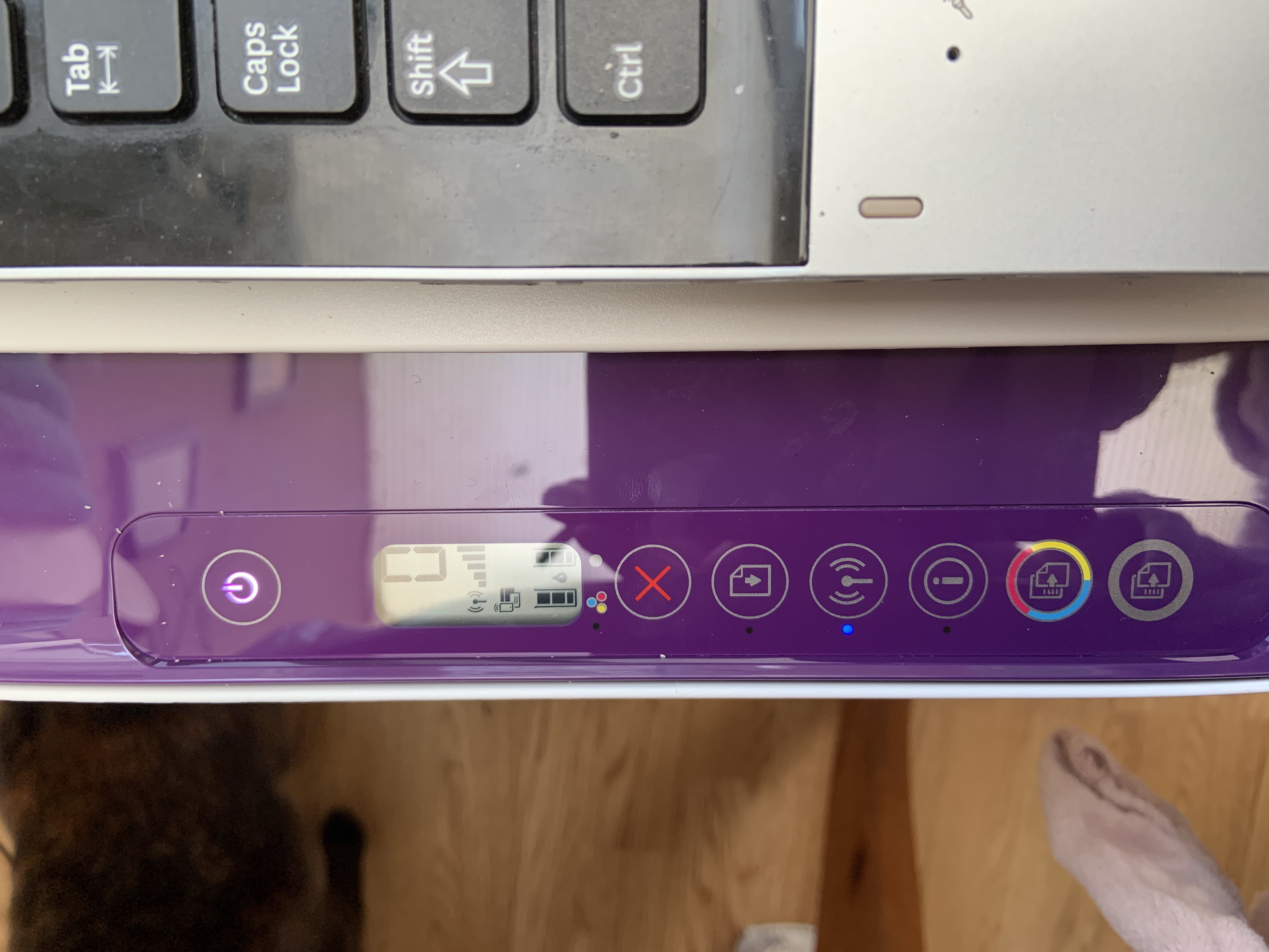 HP deskjet printer new asking for password when trying to HP