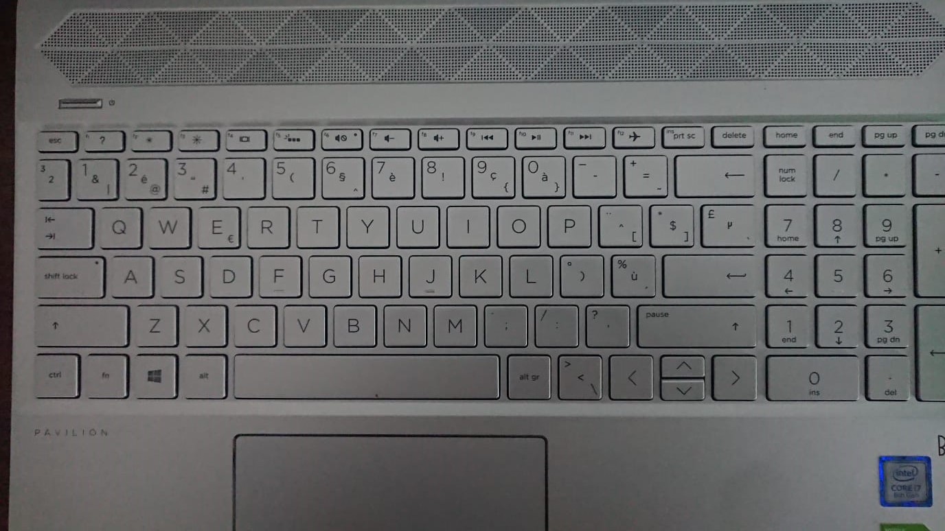 Solved: HP Pavilion Keyboard layout - HP Support Community - 7010045