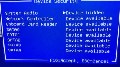 BIOS (hide, no disable option available)