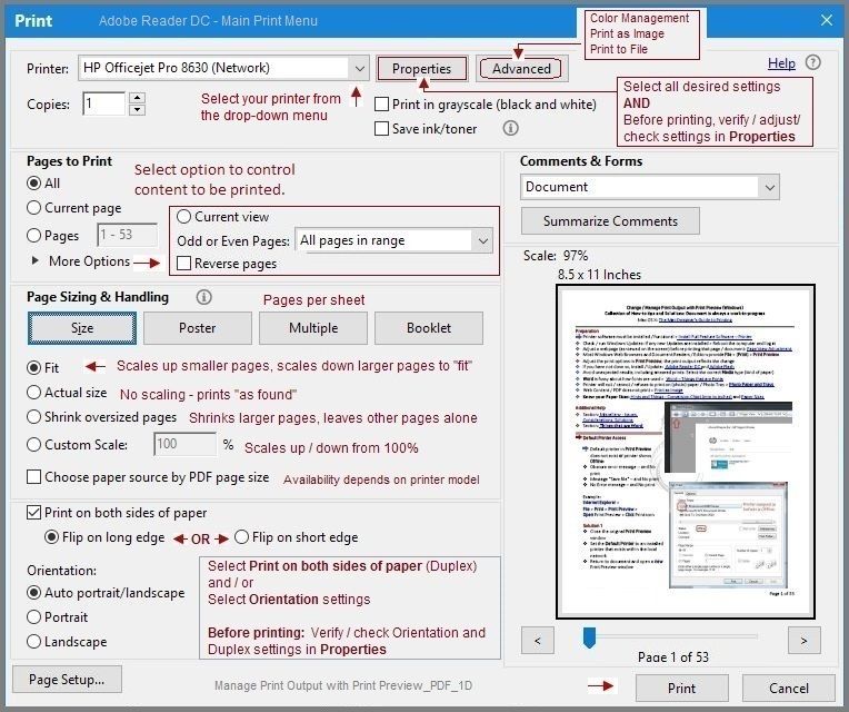 Manage Print Output with Print Preview_PDF_1D