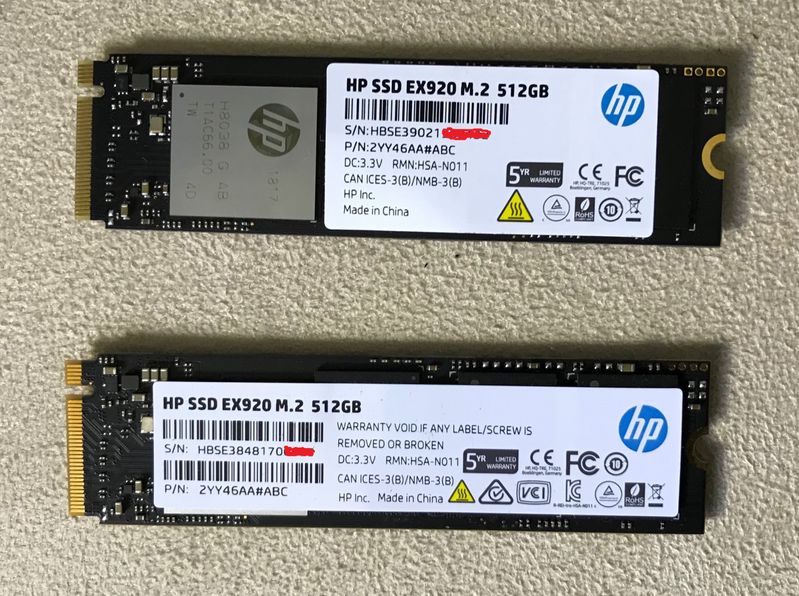 HP EX920 NVMe SSD can't be properly monitored temperature i... - Page 6 -  HP Support Community - 6908437