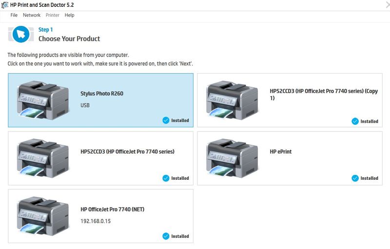 Solved: Multiple instances of my printer showing in Print and Scan D... - HP  Support Community - 7047467