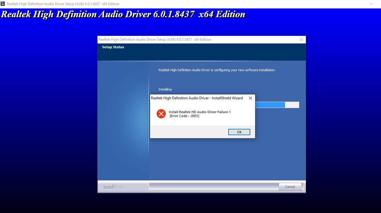 Realtek High-Definition (HD) Audio Driver for Windows 10 v18... - HP  Support Community - 7030110