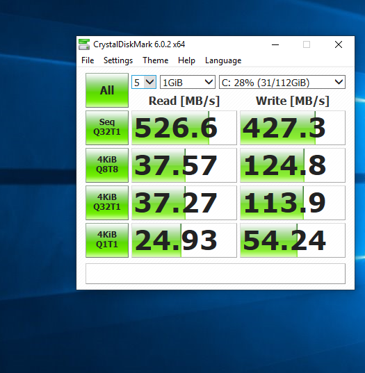 SSD benchmark results-is it okay? - HP Support Community - 7054589