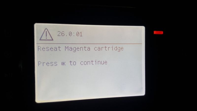 Error Code-HP Z6200