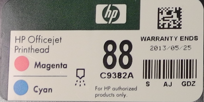 Officejet Pro L7780 Printhead Problem - HP Support Community - 597179