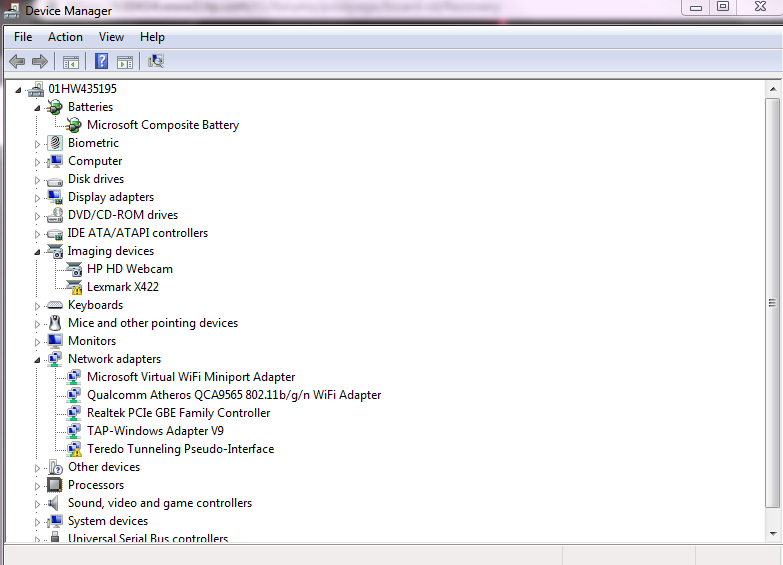 ACPI battery driver HP Support Community 7058216