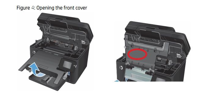 Where exactly is the serial number on Color Laserjet Pro M17... - HP  Support Community - 7070286
