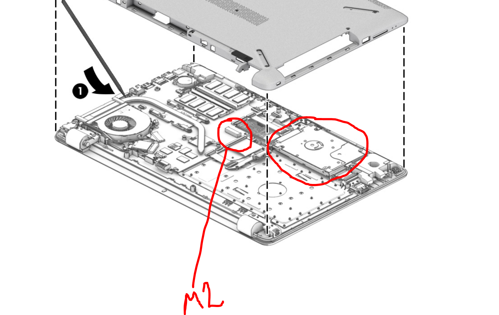 does my laptop(hp 15g-br016tx) have m.2 SATA slot to upgrade... - HP  Support Community - 7088669