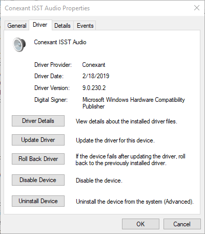 Conexant driver asus