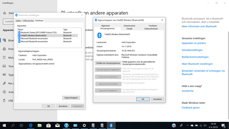 printscreen stuurprogramma Intel Wireless Bluetooth.png