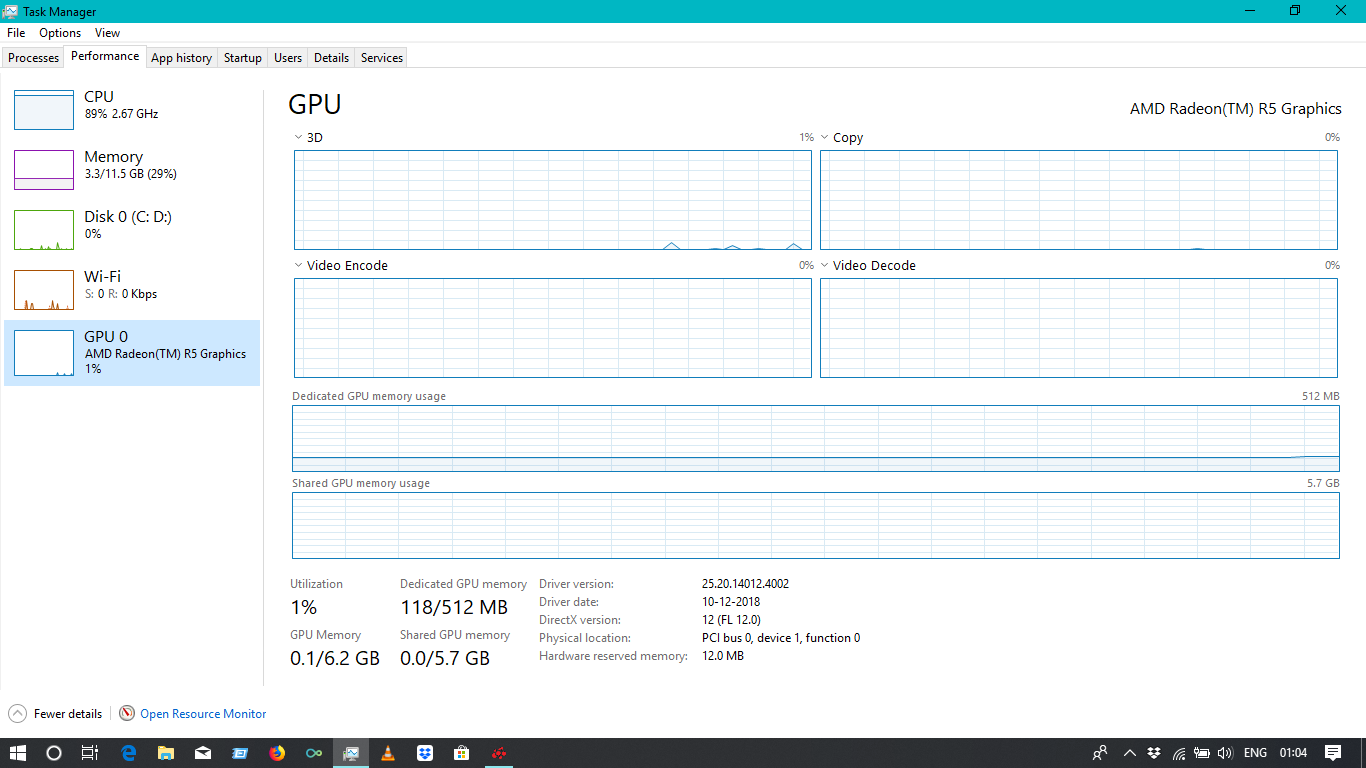 AMD 520 2GB dedicated graphics card not working - HP Support Community ...