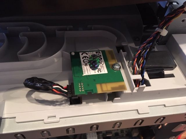 Card Firmly Mounted