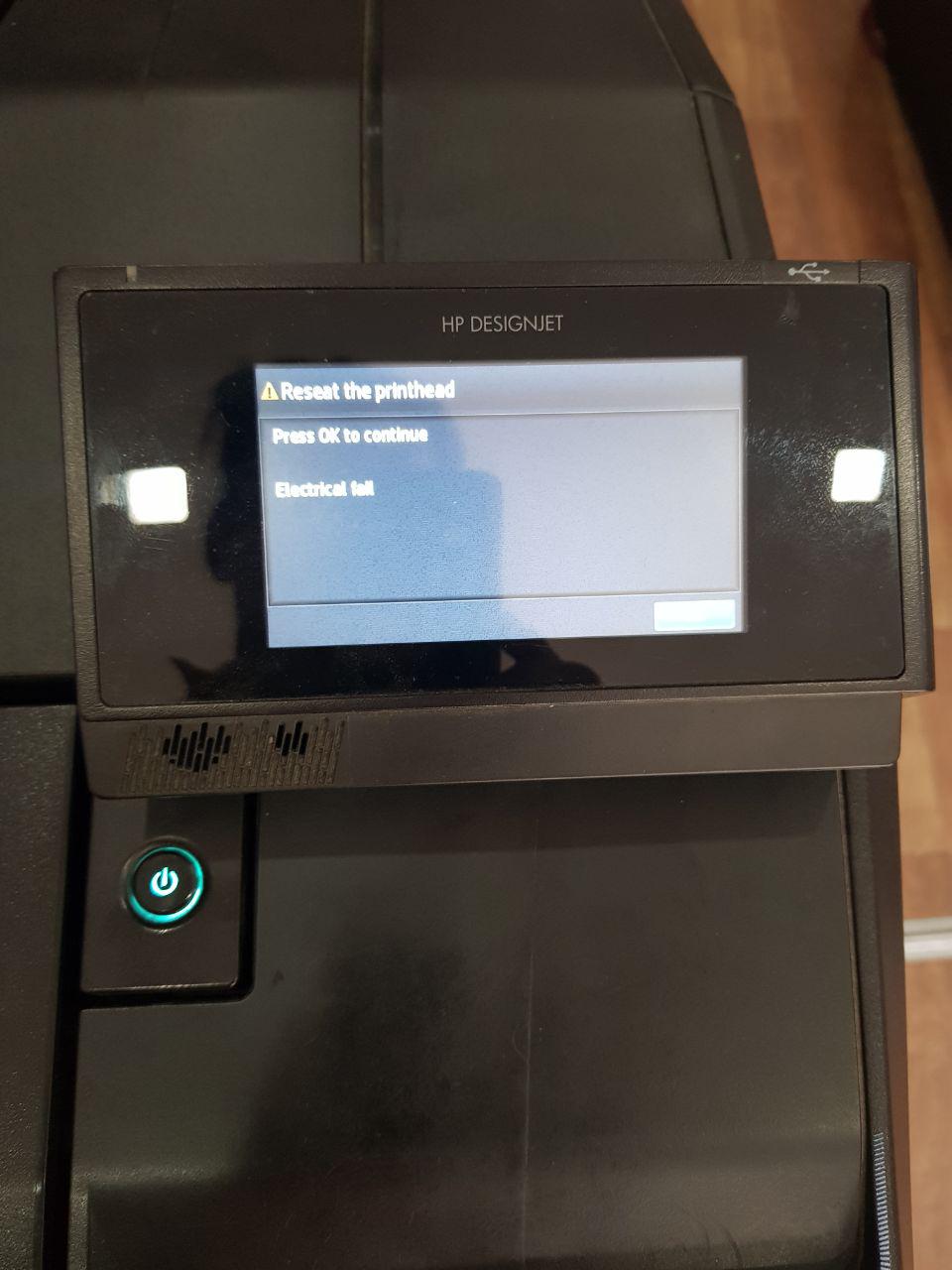 hp designjet t920 printhead