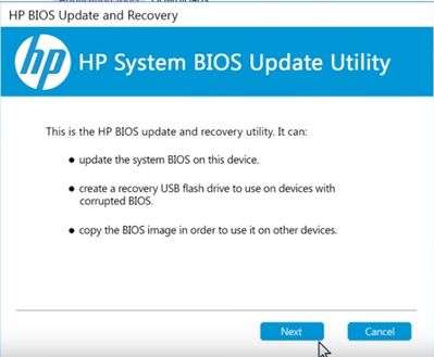 trying to make bios recovery usb drive for G60 (using my OTH... - HP  Support Community - 7103116