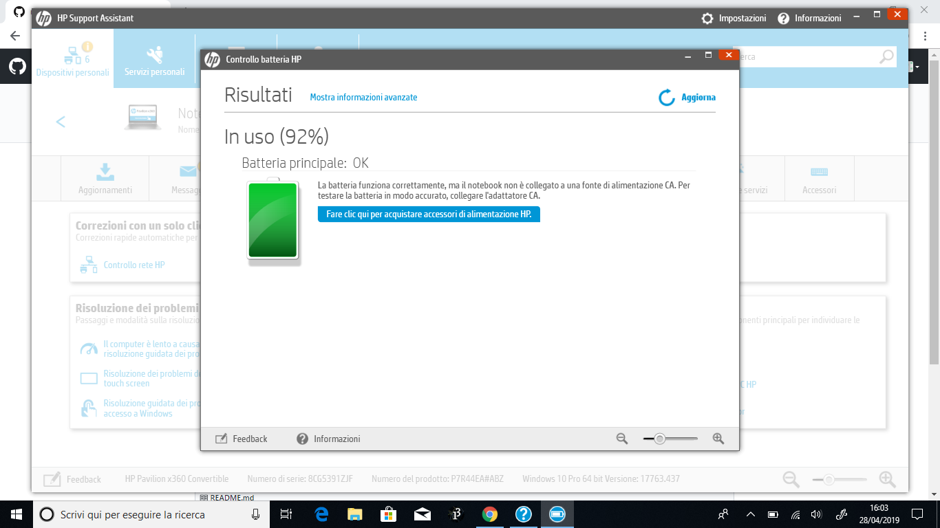 Solved primary battery error (601) HP Support Community 7101184